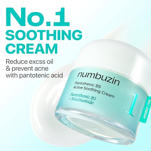 Numbuzin No.1 Pantothenic B5 Skin Soothing Cream for Sebum Control & Skin Troubles