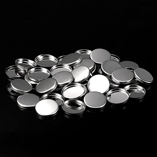 50 Pack Magnetic Eyeshadow Pans - 26mm Refillable Makeup Palette Containers