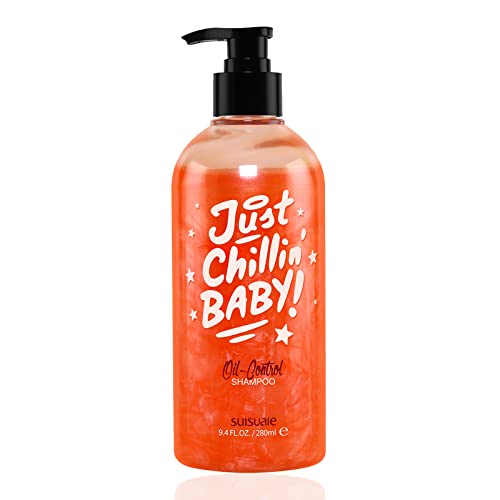 Suisuaie Clarifying Oily Hair Shampoo 9.4 Fl Oz - Silicone-Free, Build-Up & Greasy Scalp Care