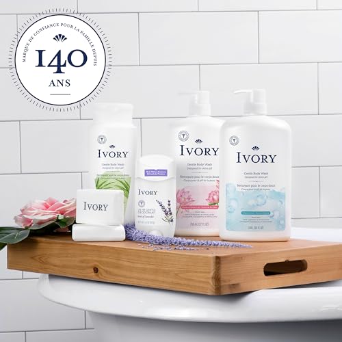 Ivory Gentle Bar Soap, Aloe Scent - 3.17 Ounce Bars (10 Pack)