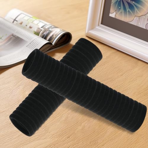 No-Damage Hair Ties - 120 PCS Soft Cotton & Nylon Ponytail Holders