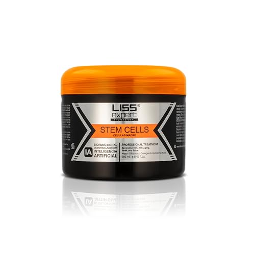 Liss Expert Stem Cells Smoothing Treatment ? Organic Keratin & Argan Oil ? for Frizz-Free Repair & Shine ? Professional Straightening(250 ml-Shoulder Length)