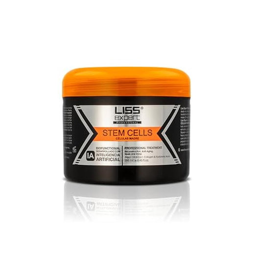 Liss Expert Stem Cells Smoothing Treatment ? Organic Keratin & Argan Oil ? for Frizz-Free Repair & Shine ? Professional Straightening(250 ml-Shoulder Length)