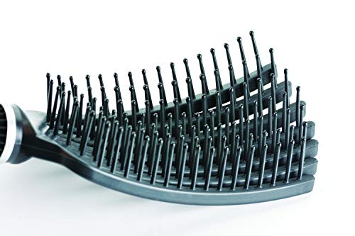 KareCo Mini Tangle Buster Brush - Portable Detangling Hairbrush for All Hair Types, Pink