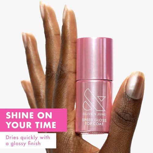 Olive & June Quick Dry Nail Polish - Vegan, Smudgeproof, 15-Free