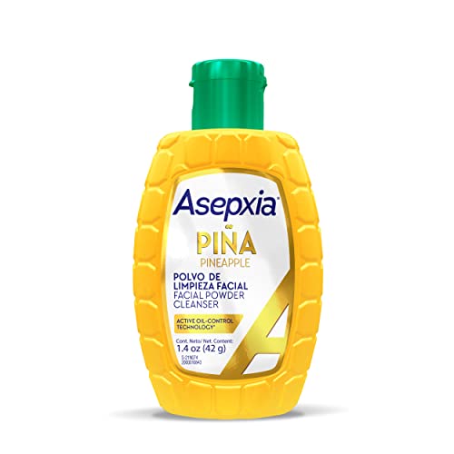Asepxia Pineapple Facial Cleanser Powder - Exfoliating Foam for Oily Skin, 1.4 oz