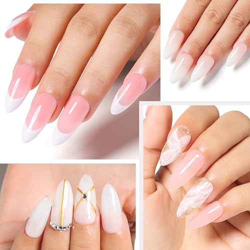 Nicedeco HEMA-Free Clear Builder Nail Gel 15ML 7-in-1 Nail Extension & Strengthener