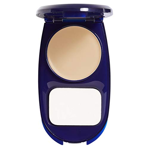COVERGIRL AquaSmooth Compact Foundation, Buff Beige 725, 0.4 oz (2 Pack)
