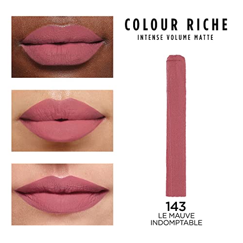 L'Oreal Paris Colour Riche Matte Lipstick Le Mauve Indomptable 0.06 Oz