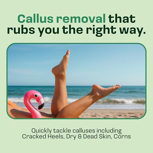 Happy Soles Nano Glass Foot File - Professional Callus Remover for Feet
