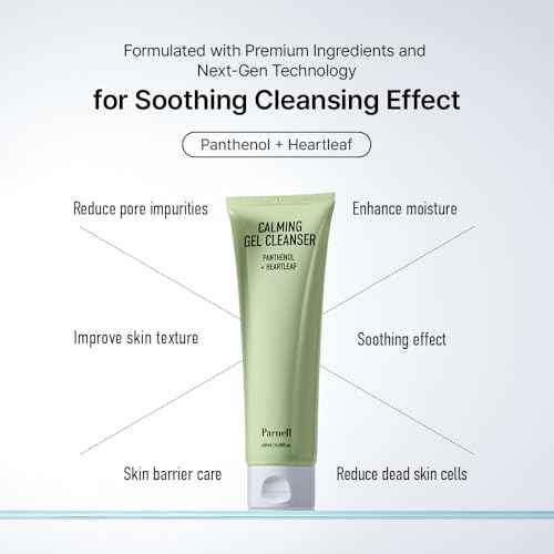Parnell Heartleaf Calming Gel Cleanser - 180ml Soothing Formula