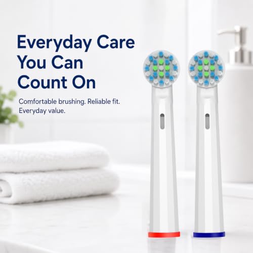 Cellena Replacement Brush Heads for Oral-B Pro & Genius, 8-Pack