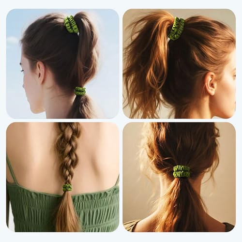 Byitre Combination 3 6-Pack 22 Momme Silk Hair Ties - Premium Hair Accessories