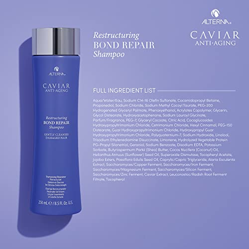 Alterna CAVIAR Anti-Aging Bond Repair Shampoo 1.35 Fl Oz - Strengthen & Protect Damaged Hair