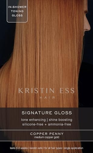 Kristin Ess Copper + Auburn Hair Gloss - Shine Boosting Treatment