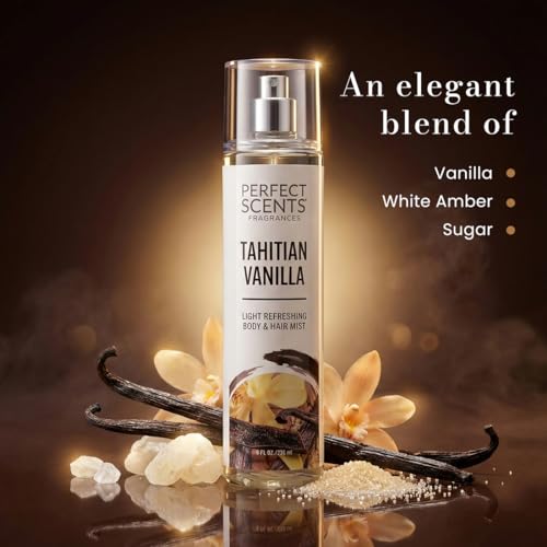 Instyle Fragrances Tahitian Vanilla Body & Hair Mist - 8 Fl Oz