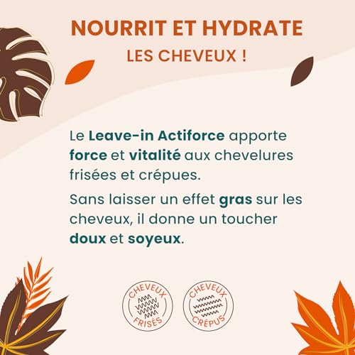 Activilong Actiforce Leave-In Cream with Black Castor & Sapote Oil, 240ml