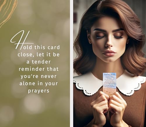 Footprints Prayer Card Set - Inspirational 25-Pack for Reflection