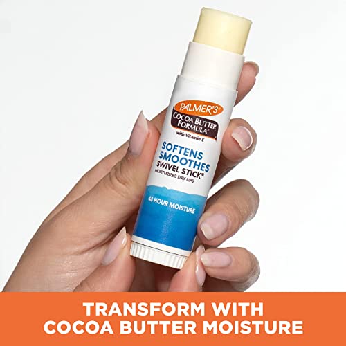 Palmer's Cocoa Butter Lip & Body Moisturizer Sticks Pack of 3 - Face & Lip Balm with Shear & Vitamin E