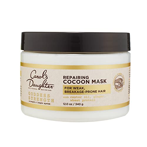 Goddess Strength Repairing Hair Mask with Castor Oil - 12 Oz