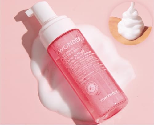 TONYMOLY Wonder Ceramide Mochi Foam Cleanser - Gentle Micellar Hydrating Cleanser