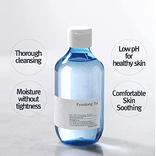 Pyunkang Yul Low pH Cleansing Water Makeup Remover with AHA - 9.8 Fl Oz