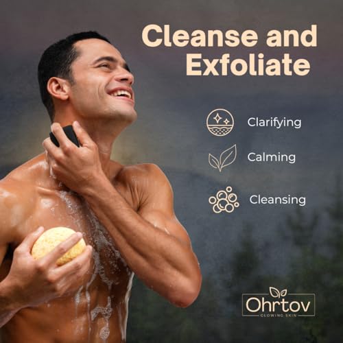 Natural Pine Tar Soap Bar for Men & Women – Acne & Eczema Relief