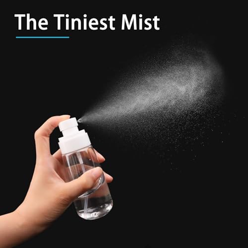 100ml Travel Spray Bottle - Clear Plastic Perfume & Skincare Mist Container