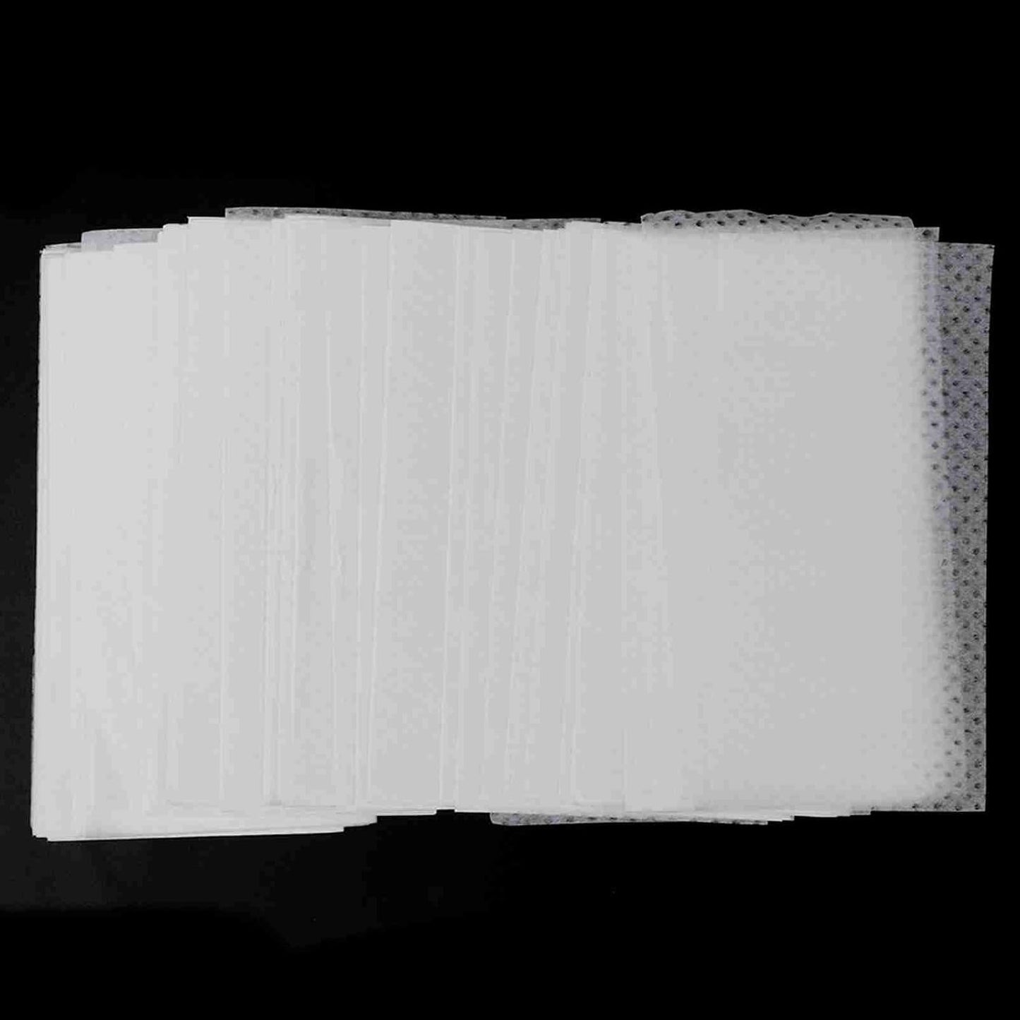 500PCS Breathable Perm End Papers - Disposable High-Temperature Hair Styling Sheets | Ideal for Salon & Home Use