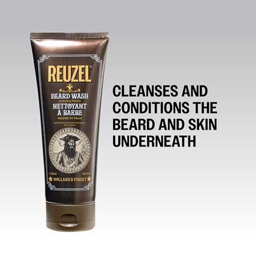 REUZEL Clean & Fresh Beard Serum 6.8 oz - Hydrating & Non-Comedogenic
