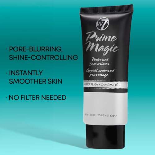 W7 Prime Magic Face Primer - Clear Pore Minimizing Makeup Base