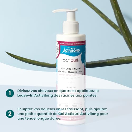 Activilong Acticurl Leave-In Cream for Frizz-Free Curls - 240 ml