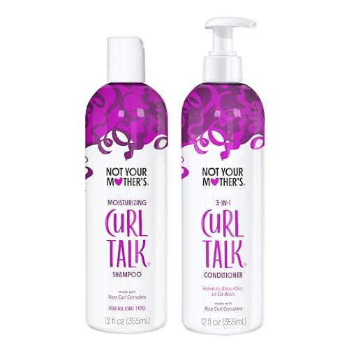 Not Your Mother's Curl Talk Shampoo and Conditioner Set - 12 fl oz