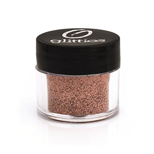 Glitties Apricot Jewel Cosmetic Grade Extra Fine Loose Glitter - 10g Jar