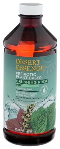 Desert Essence Prebiotic Mint Brushing Rinse - 15.8 fl oz, Alcohol Free