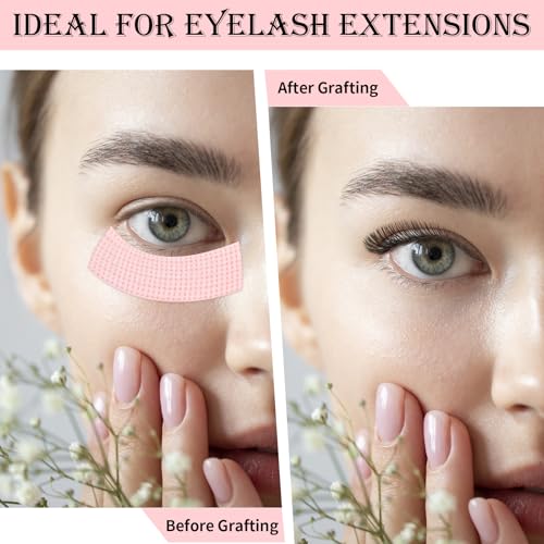 Eyelash Extension Tape - 12 Rolls Pink Micropore Fabric