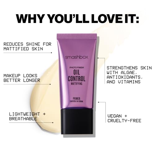 Smashbox Oil Control Mattifying Face Primer - Travel Size (0.34 Fl Oz)