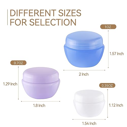 ZOADLE TSA Leak-Proof Travel Containers Set - 3 Sizes, 6 Pcs