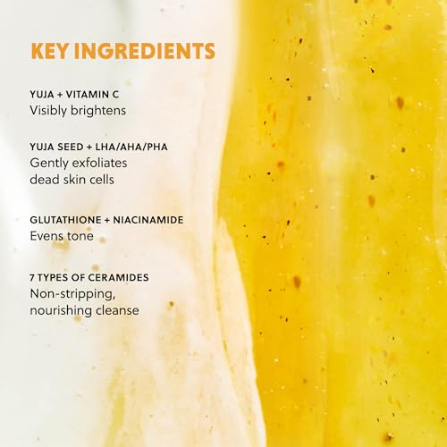 Hanyul Yuja Brightening 2-in-1 Mask to Foam Cleanser with Vitamin C