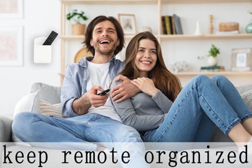 Self Adhesive Remote Control Holder - TV & AC Storage Organizer (Pack of 4)