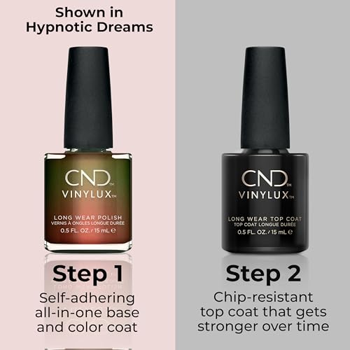 CND Vinylux Longwear Nail Polish, Untitled Bronze Metallic Shimmer, 0.5 oz