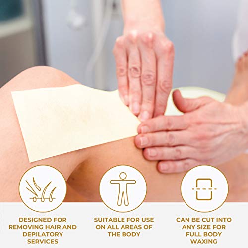 ForPro Natural Muslin Epilating Roll for Hair Removal - 3.25” x 40 Yds