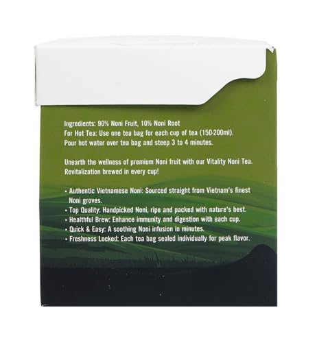 CHAVI Noni Tea - Premium Quality Herbal Infusion, 20 Tea Bags