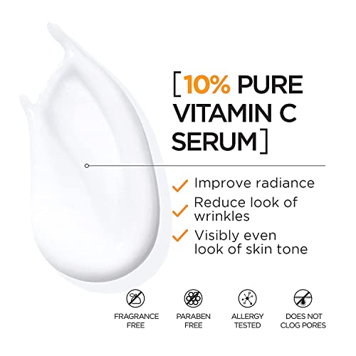L'Oreal Paris Revitalift 10% Pure Vitamin C Face Serum, 1 oz