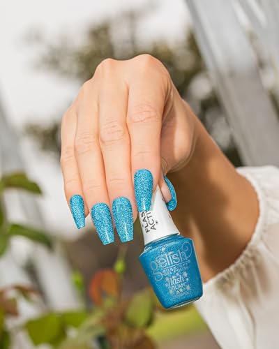 Gelish Mini Flash Glam Iridescent Nail Polish - I'll Shine For You 0.3 Fl Oz