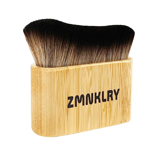 Kabuki Brush for Bronzer & Self-Tanner - Soft Vegan Bristles