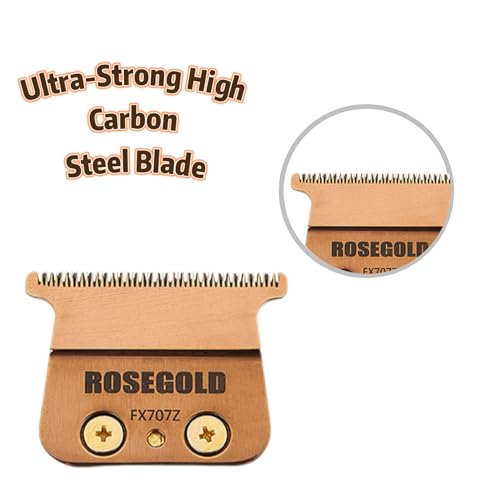 FX707Z DLC Replacement T-Blade for BaBylissPRO FX787 & FX726 - Rose Gold