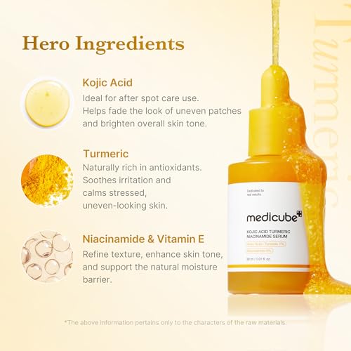 Medicube Kojic Acid & Turmeric Serum for Troubled Skin