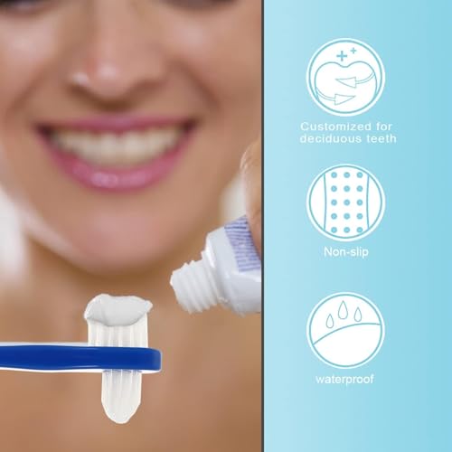 Double-Sided Denture Brush - 2PCS with Extra Soft Bristles for Dentures, Retainers & Night Guards