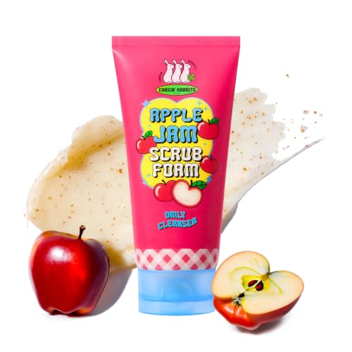 Chasin' Rabbits Apple Exfoliating Face Wash & Cleanser - Vegan Skin Care